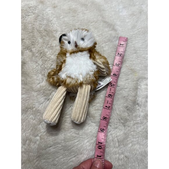 Scentsy Owl With Fluffy White & Brown Fur - Picture 4 of 4